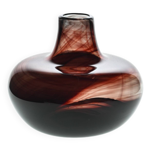 Vase en verre soufflé
