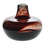 Vase en verre soufflé par Claude Morin, 1979