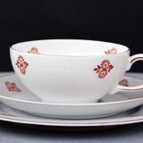 Vintage Volkstedt Germany Porcelain Tea & Caffee Set with Creamer and Sugar