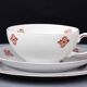 Vintage Volkstedt Germany Porcelain Tea & Caffee Set with Creamer and Sugar