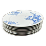 Assiettes plates Boch Frères Keramis Régent