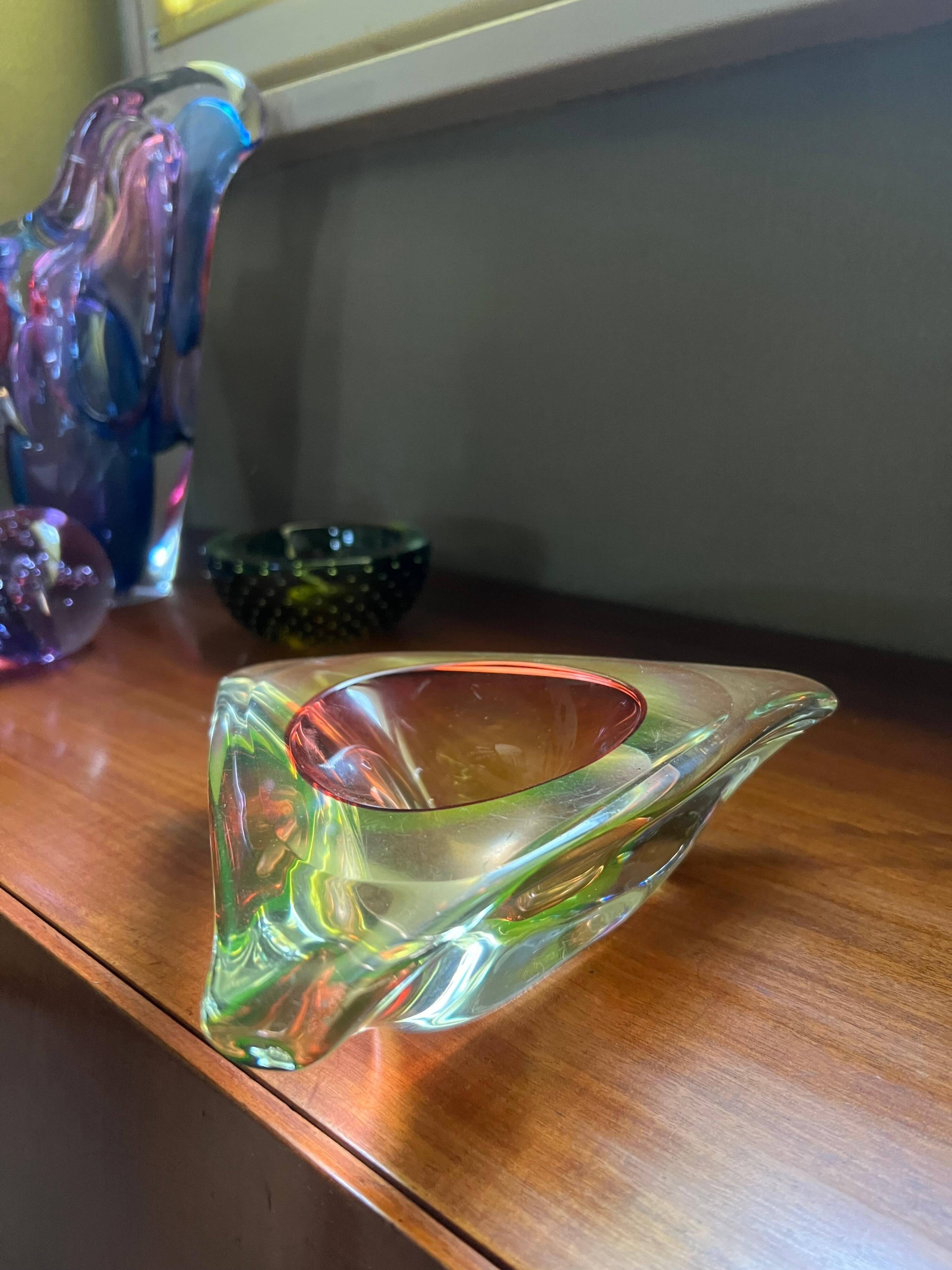 Vintage Murano  "Sommerso" Glass for Coffee table , Bookcase , Shelf