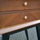 Vintage oak bedside 1950
