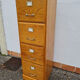 Oak filing cabinet from the 1960s