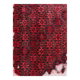 Vintage handmade Baluch rug with geometric pattern from the 1950s.