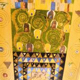 Goebel vase Artis Orbis Gustav Klimt "The Embrace"