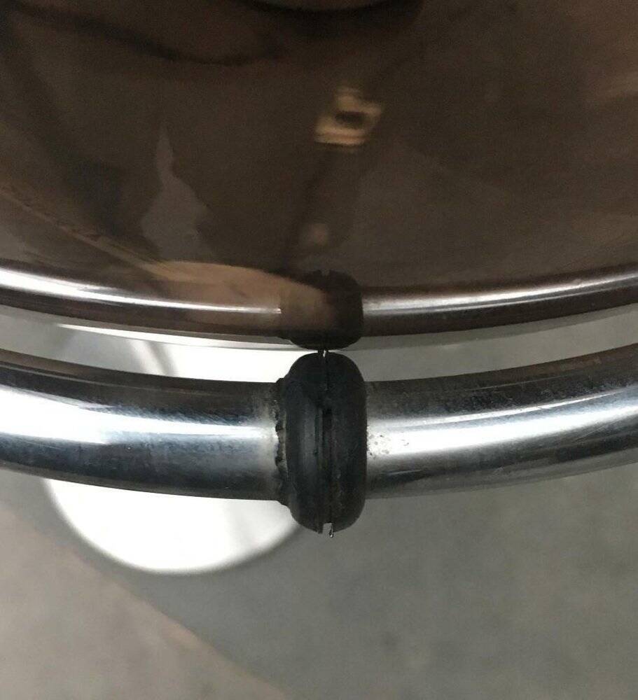 Mid-century Dutch space ball floor lamp by Gepo, 1960s.