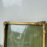 Antique art nouveau gilded picture frame