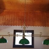 Lustre de billard en Opaline