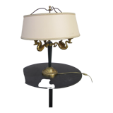 Lamp model called "aux cygnes" of the house Lucien Gau manufacturer in Paris
