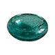 Purple and blue Murano glass ashtray
