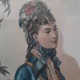 Old lithograph Anïs Toudouze