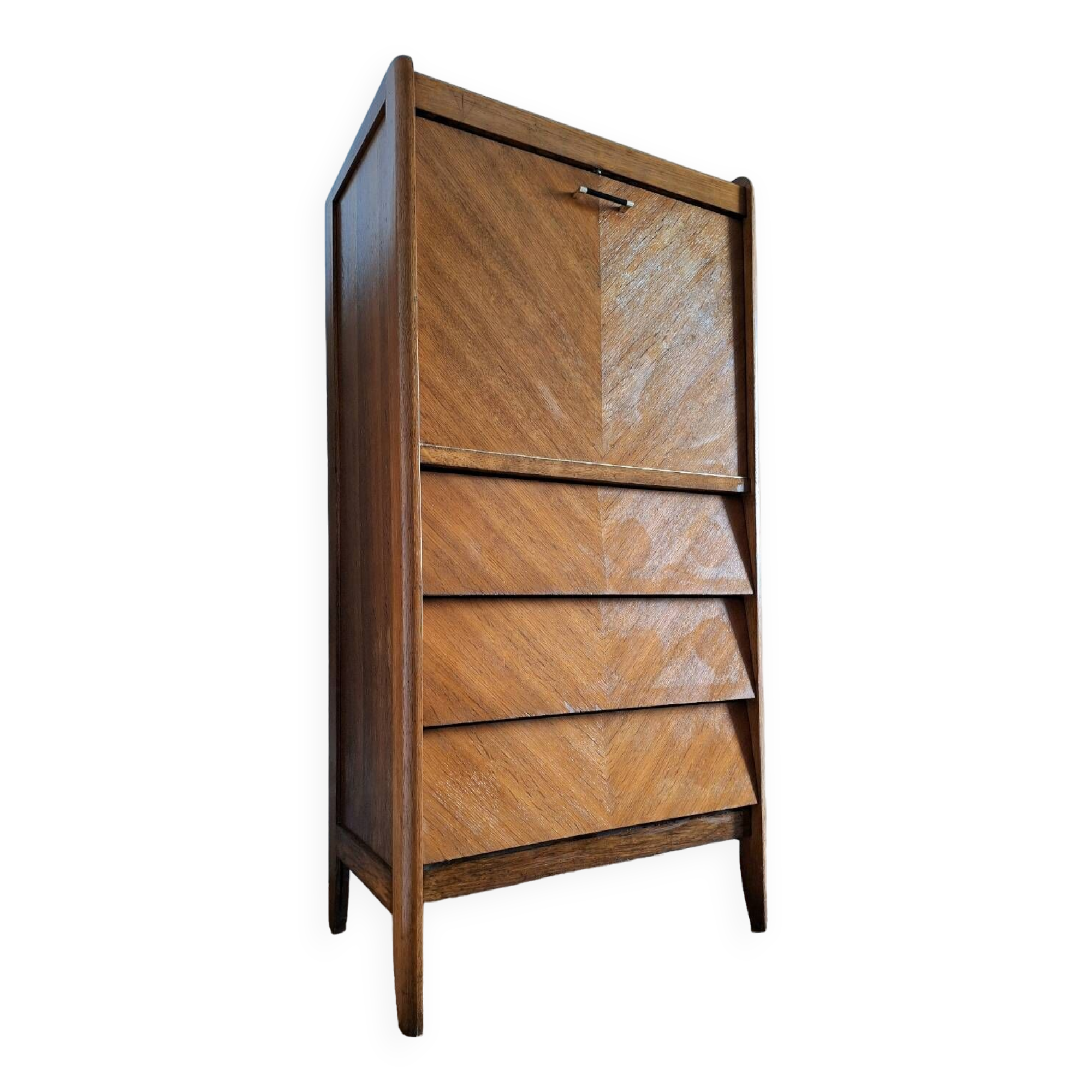 Vintage secretary furniture, old desk
