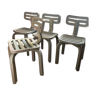 Lot de 4 Chubby Chairs par Dirk Vander Kooij