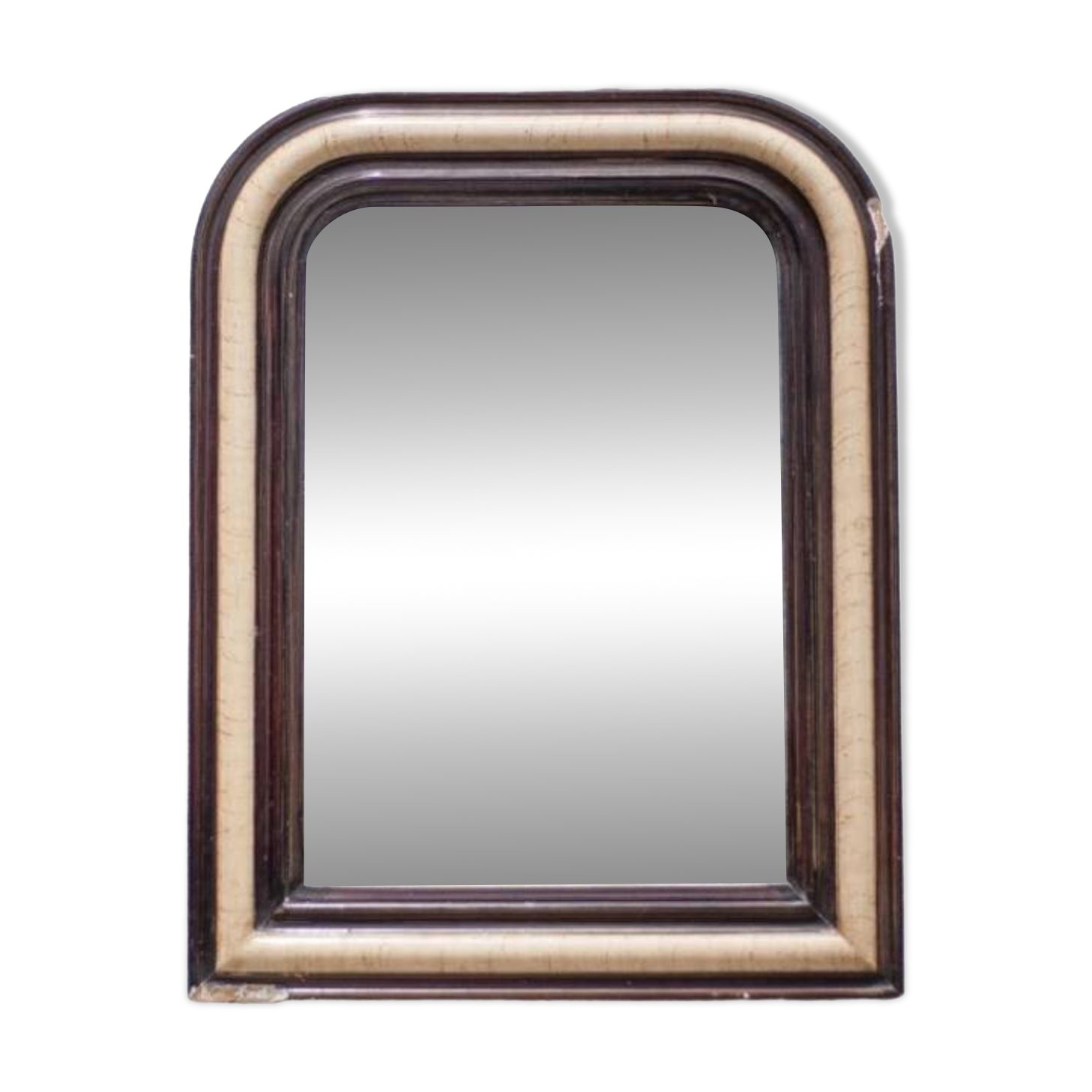 Vintage wall mirror, Napoleon III mirror, wood and stucco mirror, wall mirror, interior decoration