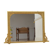Turn of The Century Overmantel Mirror