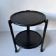 Bar cart from the 60s-70s in its factory black version, attributed to Jens Quistgaard.