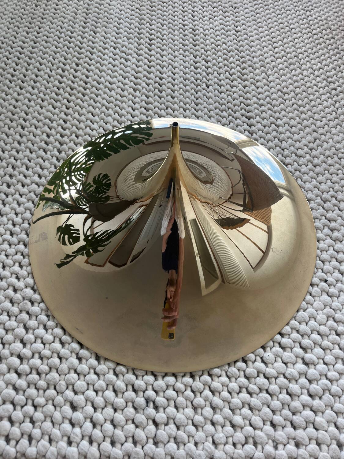 Vintage Fog & Mørup Semi pendant (60cm) - brass version