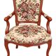 Louis xv style armchair