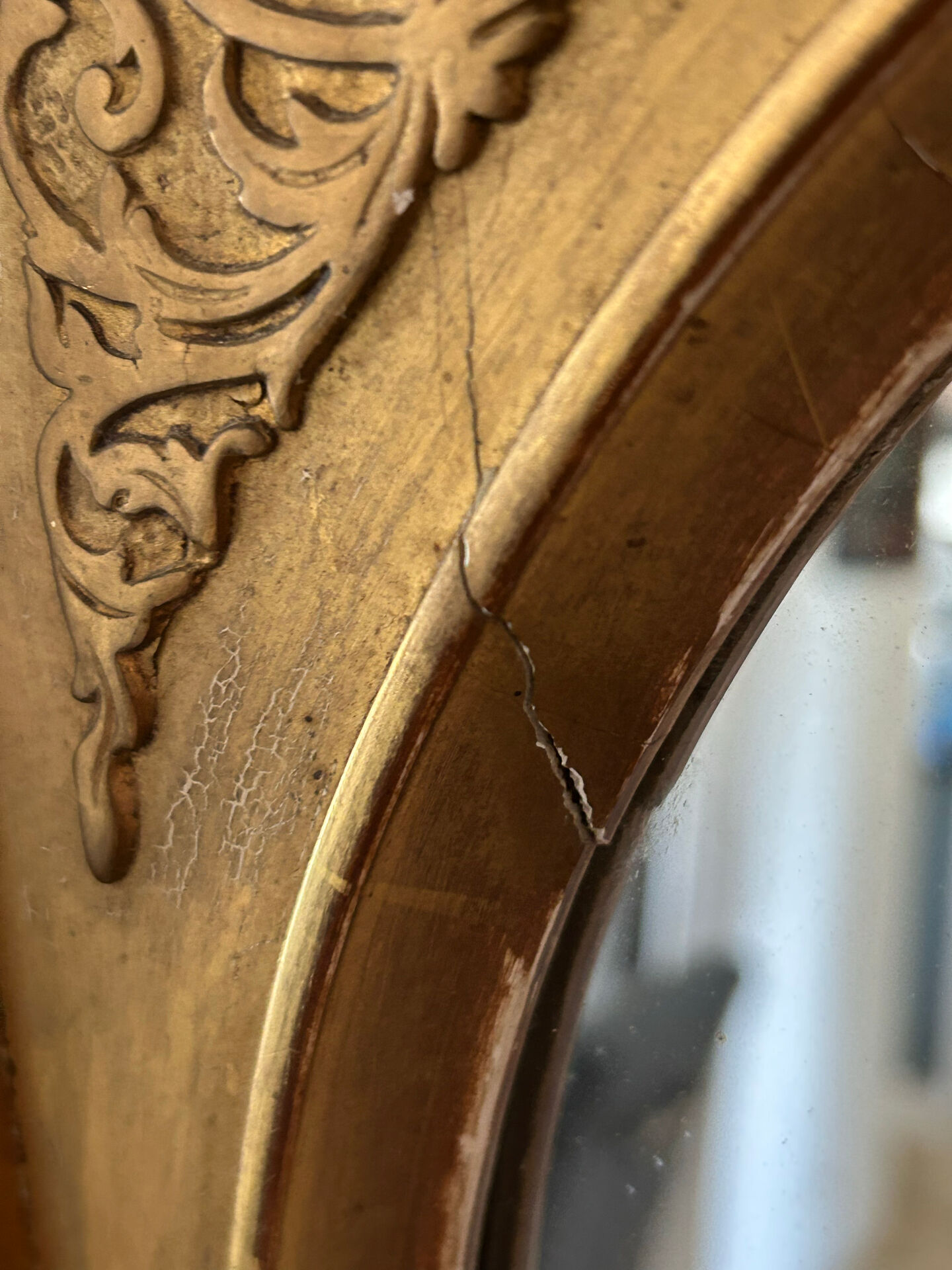 Pair of antique mirrors - 19th century