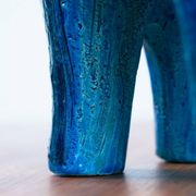 Rimini Blu horse sculpture by Aldo Londi for Bitossi, Italy, 1970s