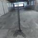 Lampadaire vintage en fer forgé