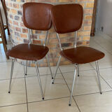 Paire de chaises vintage