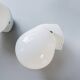 Wilhelm Wagenfeld, ceiling lights, porcelain, 1950s.