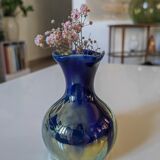 Vichy enamel vase