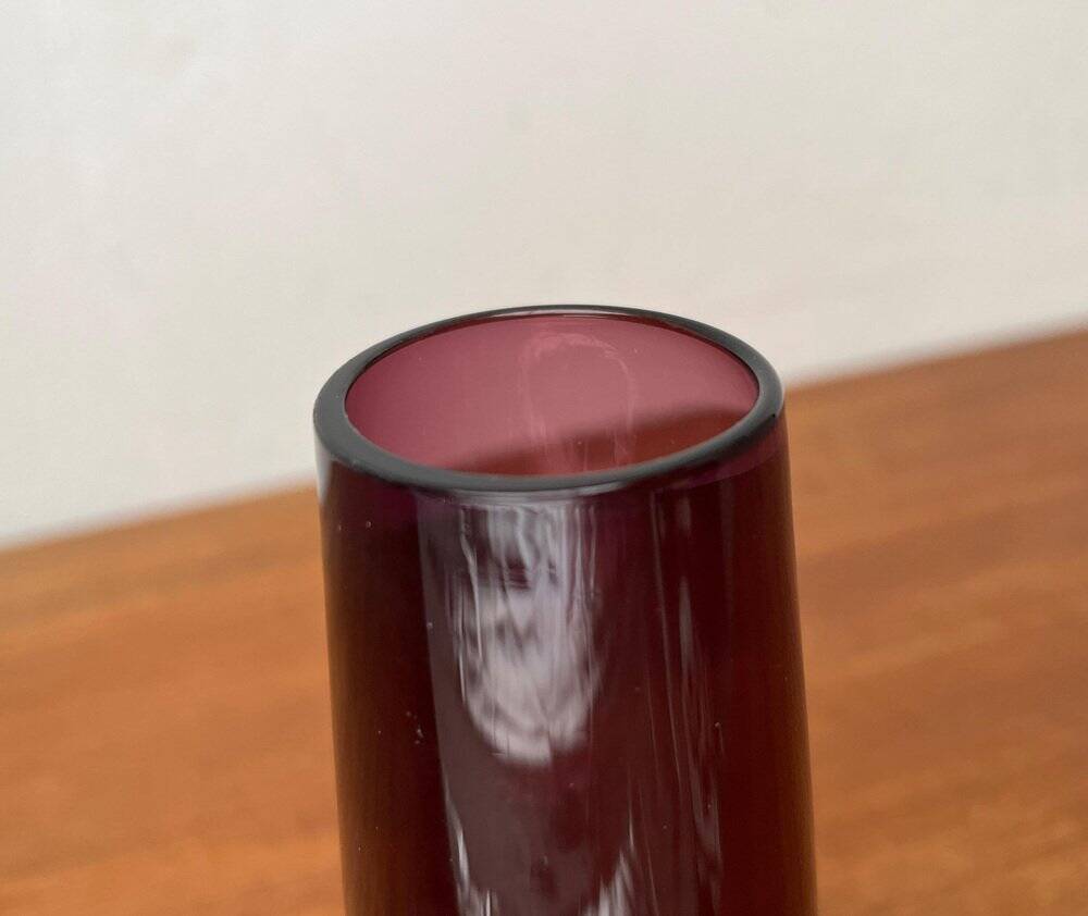 Mid-century minimalist glass vase, 1960s