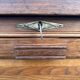 Bureau de notaire, meuble de métier, bois, vintage, début XXème.