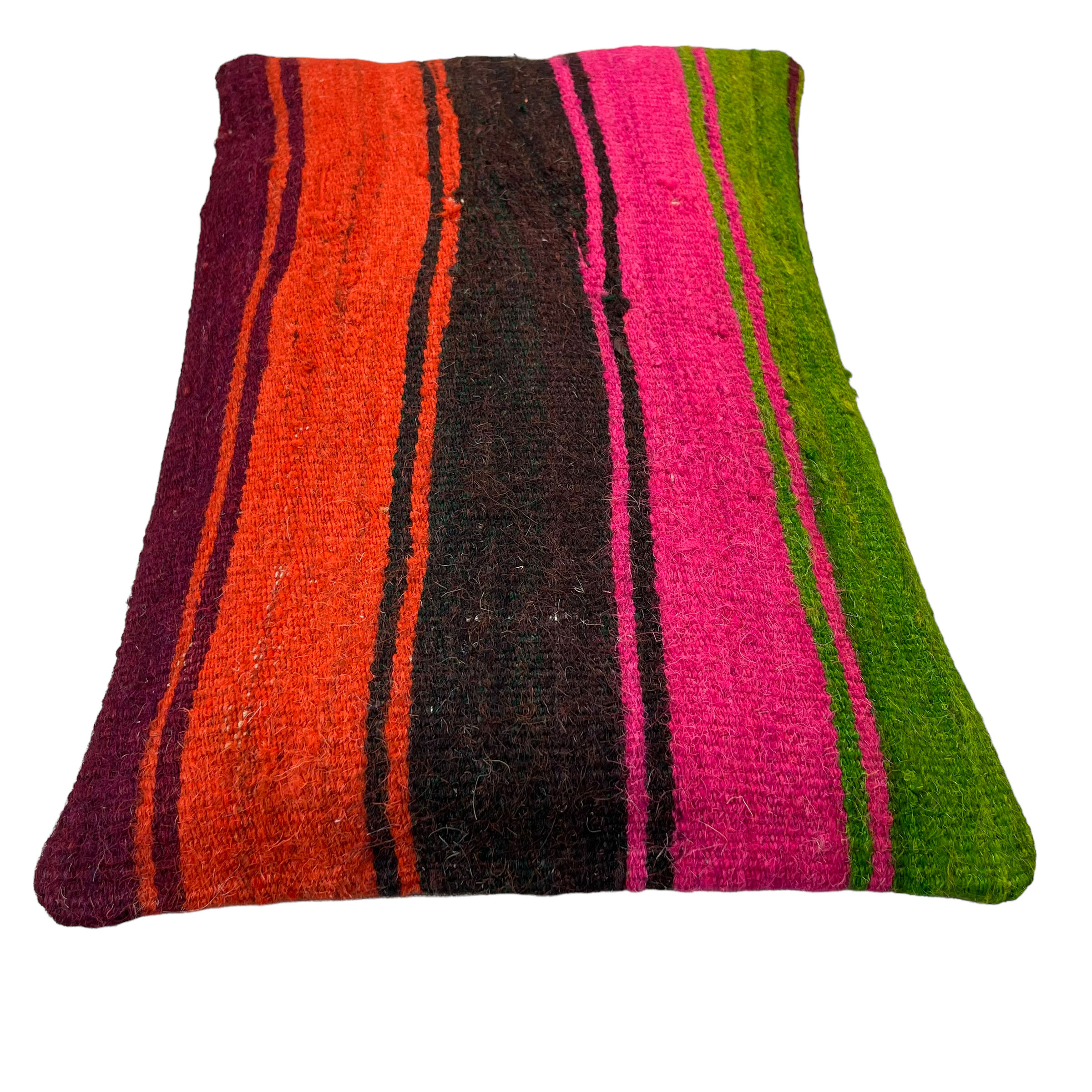 Vintage turkish kilim cushion cover, 30 x 50 cm