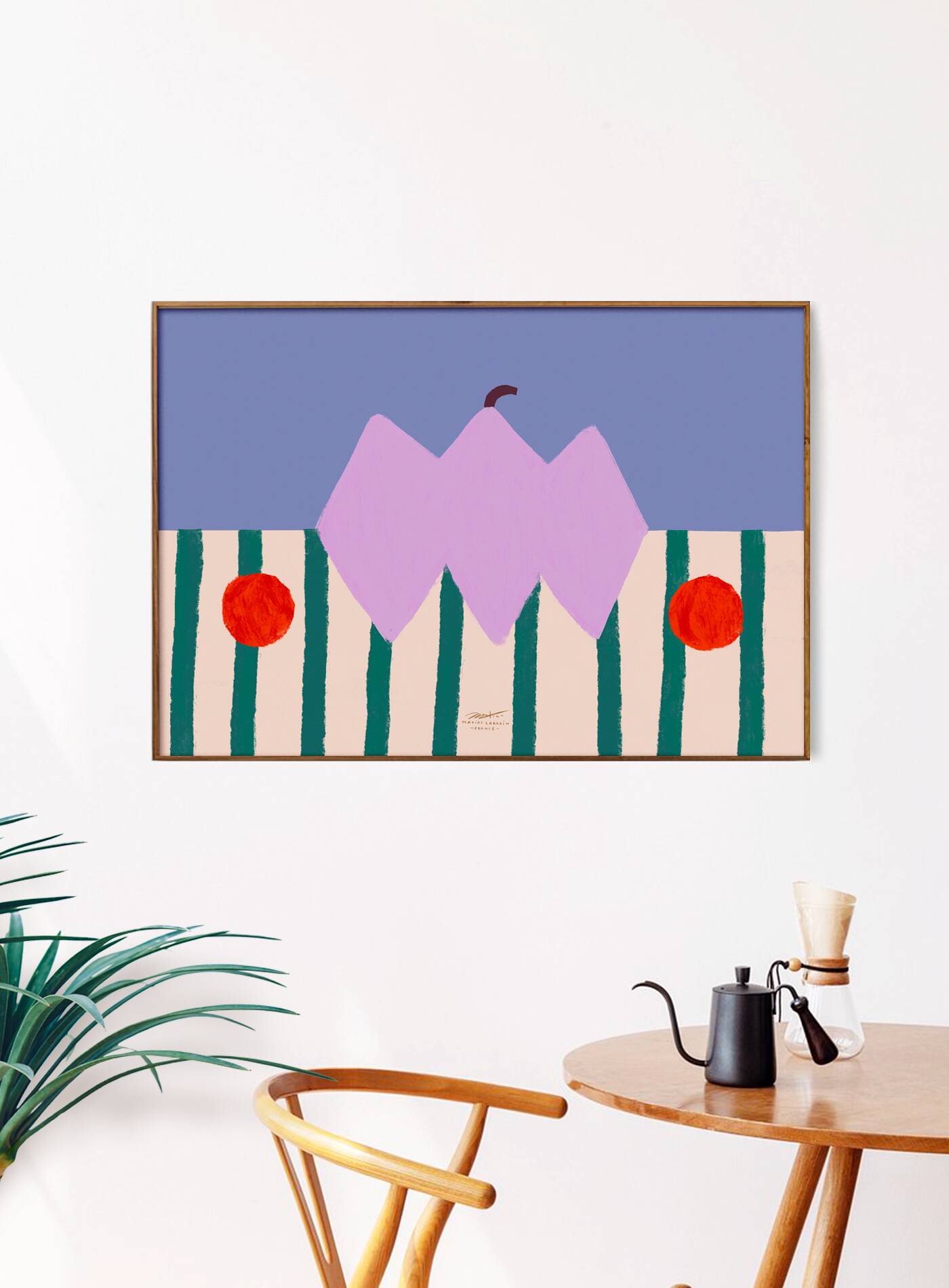 On the table I - Wall poster 70x50cm giclee quality