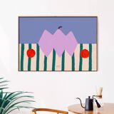 On the table I - Wall poster 70x50cm giclee quality