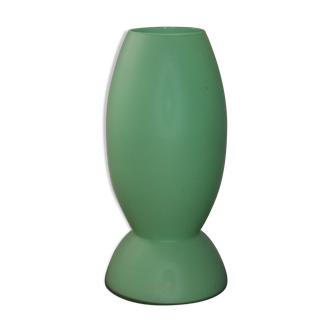 Lampe vintage Trait d'union des années 70-80 en pâte de verre soufflée