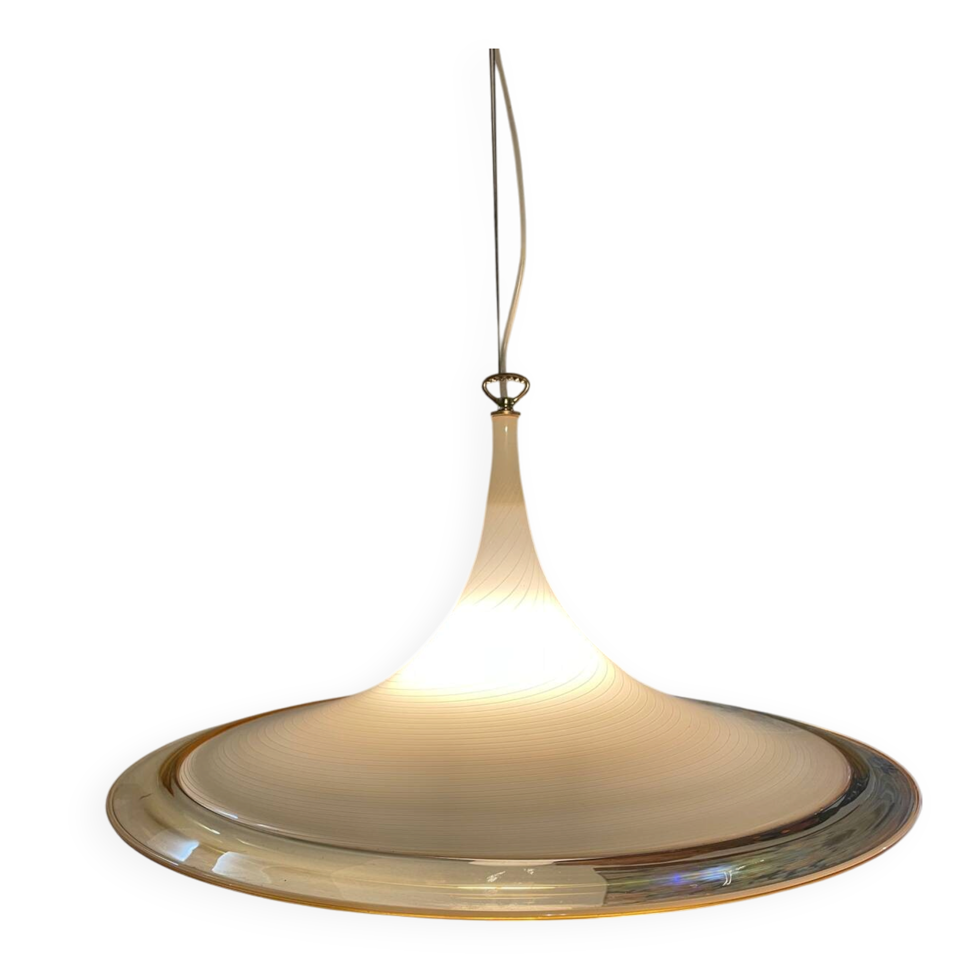 Suspension swirl filigree Murano