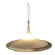 Suspension swirl en verre de Murano, années 1970