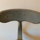 Nicolle industrial architect high chair swivel up adjustable metal gray 1950