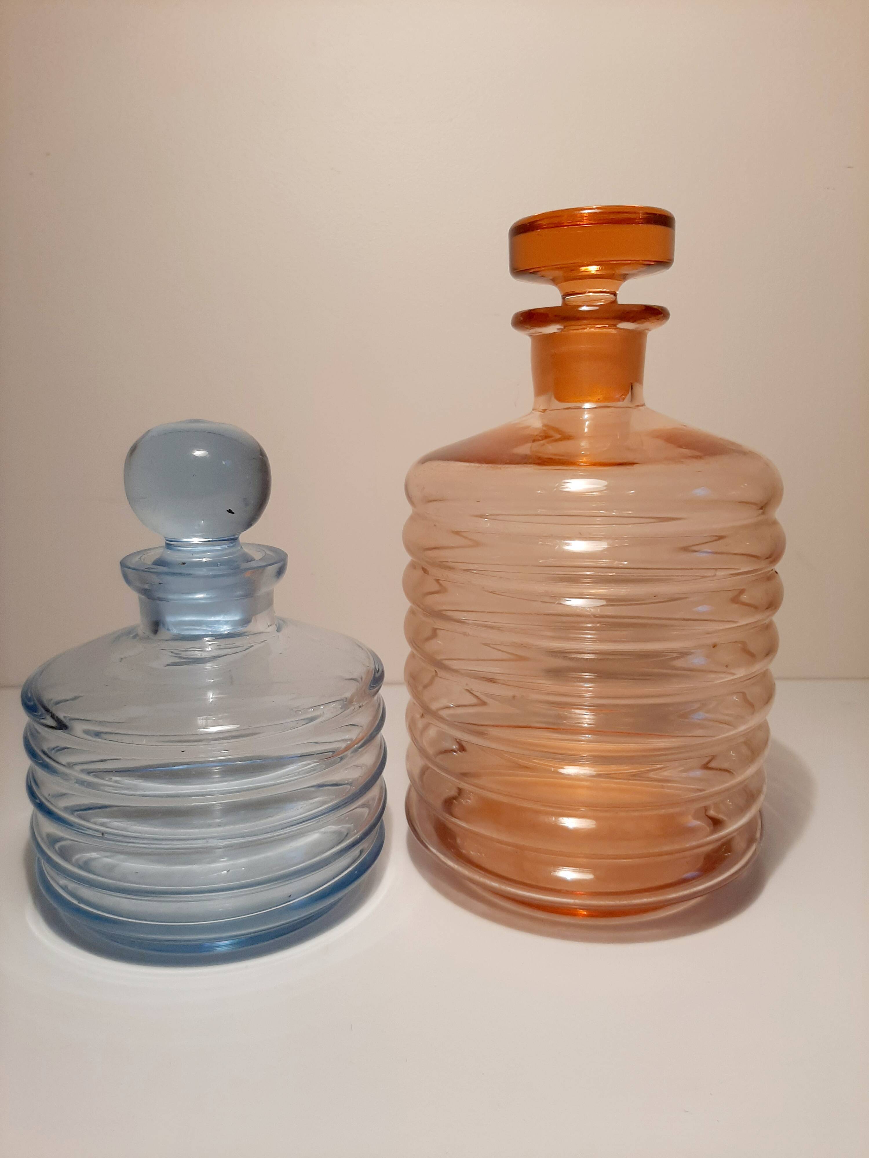 Set of vintage bottles