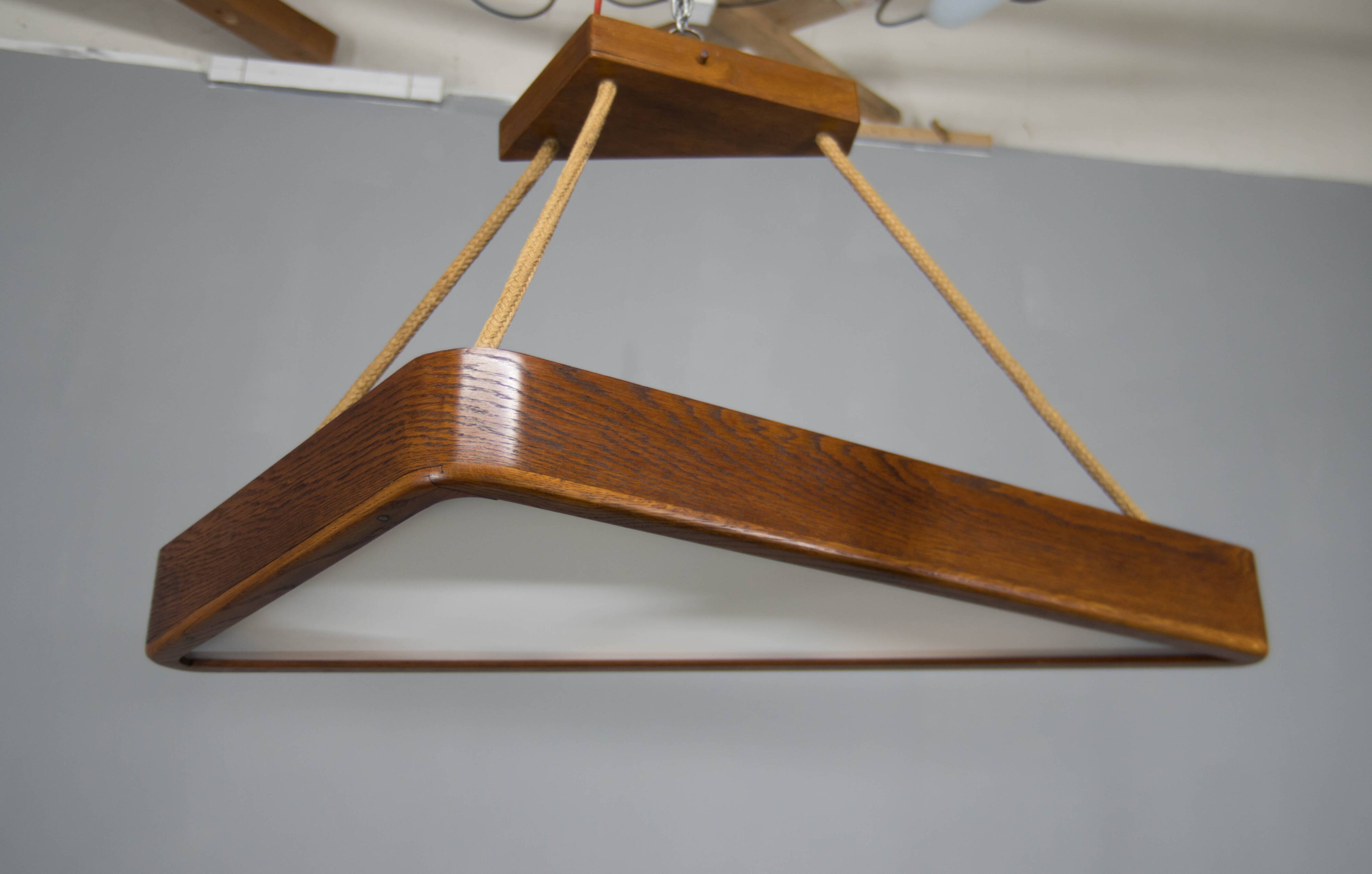 Mid-Century Modern Pendant Light by ULUV, 1960s – Restored