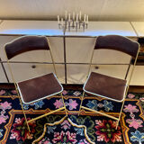 Pair of folding chairs Chaisor