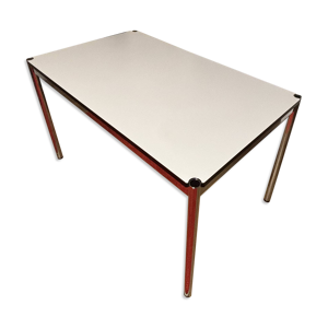 Table usm haller — plateau blanc
