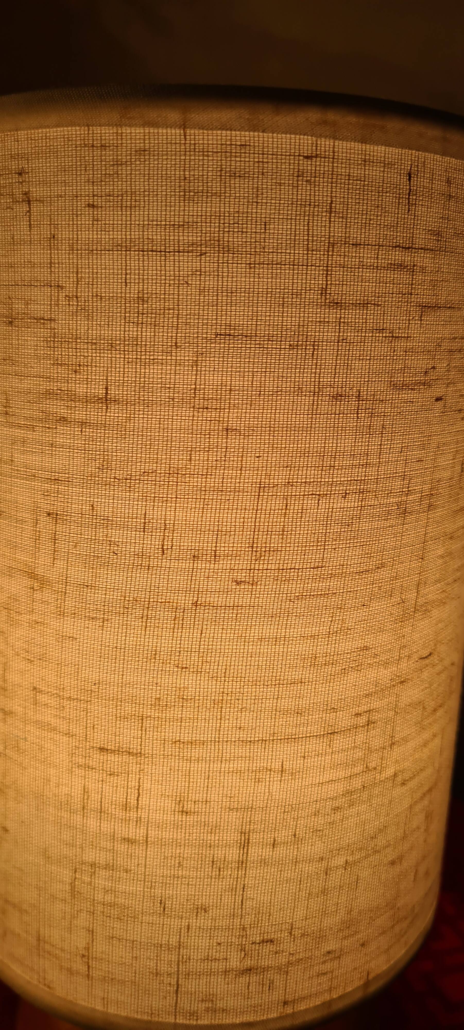 Paire de lampe boule bois chevet style scandinave 30 X 13.