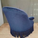 Blue toad armchair