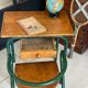 Desk and school chair set