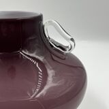 Purple opaline vase