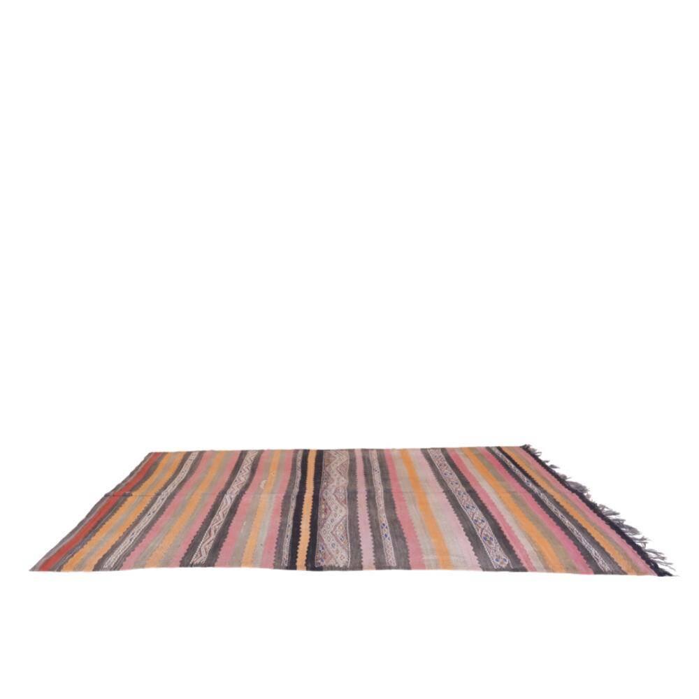 Striped Kilim Rug - 370 x 173 cm