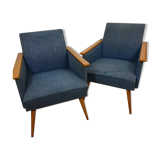 Paire de fauteuils