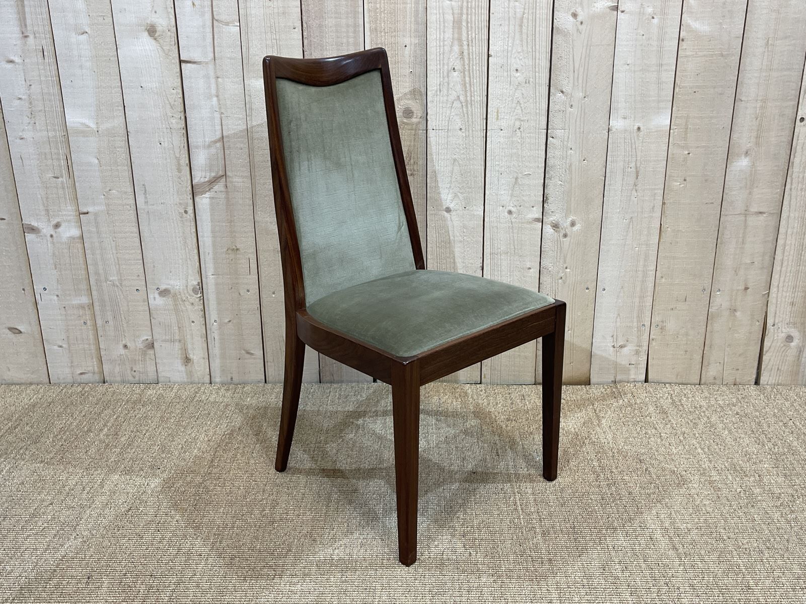 Suite of 6 teak chairs from the brand G-Plan