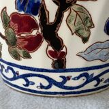 Gien Peonies 1960 multicoloured and floral lamp foot